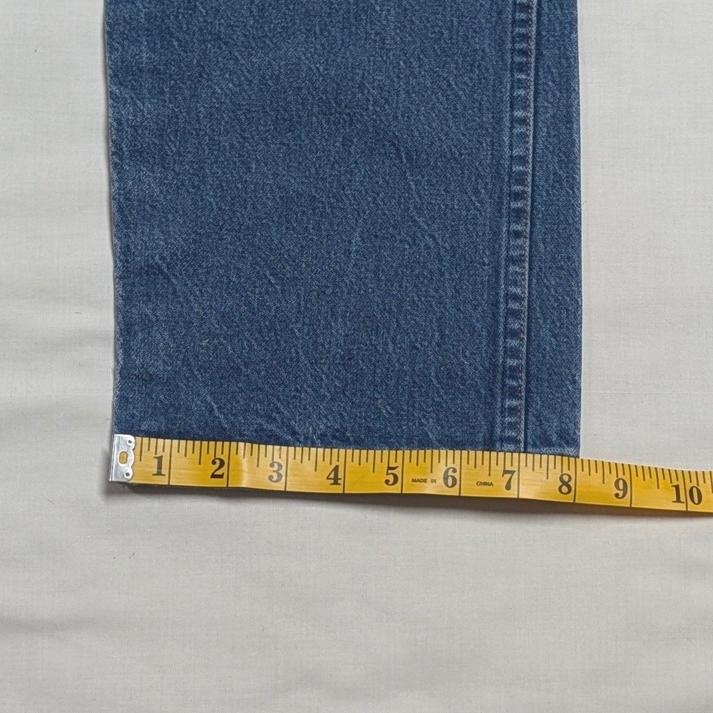 Wrangler 13MWZ Cowboy Cut Original Fit Jeans Blue Denim 33x32 Mens Straight Leg - Picture 3 of 13